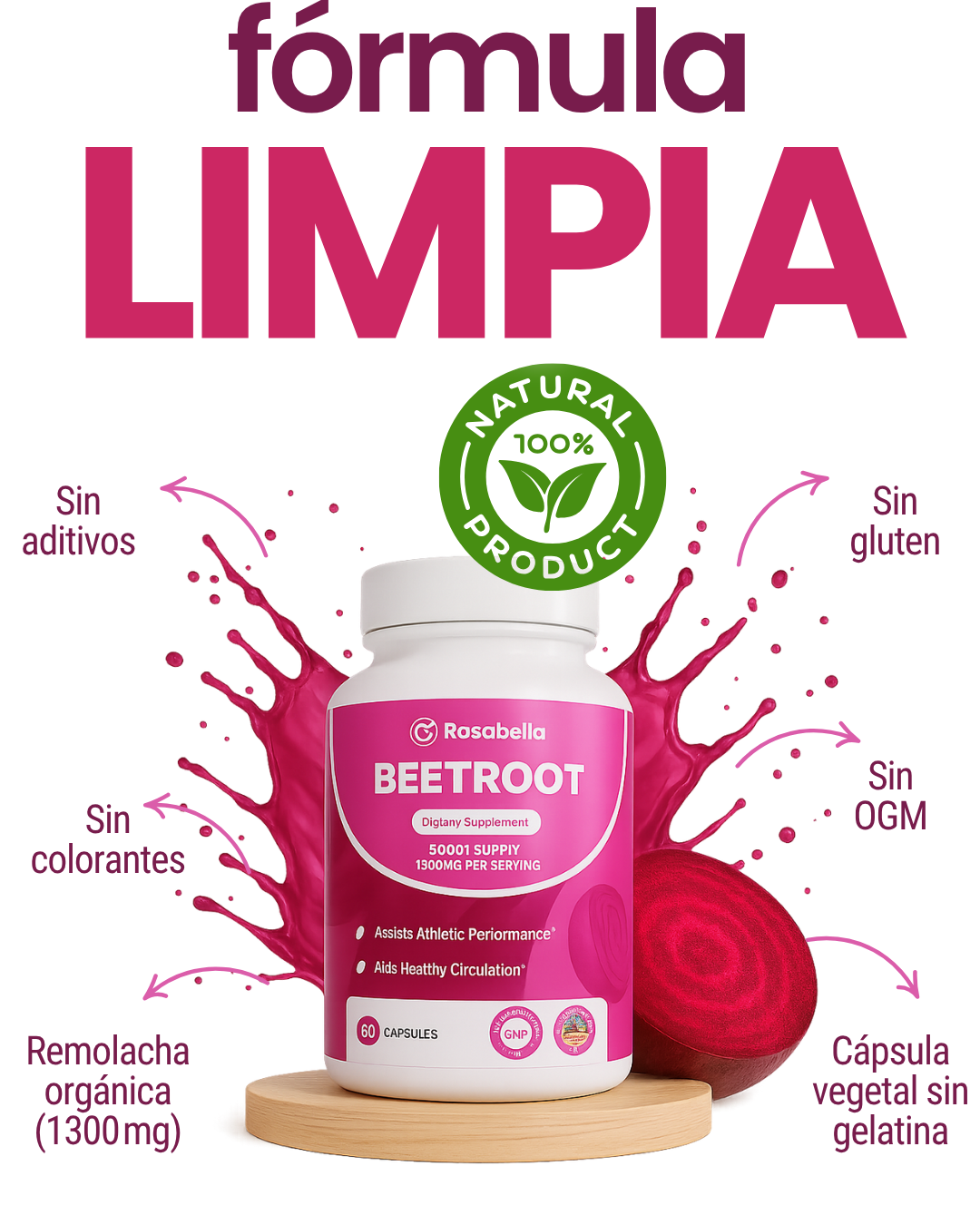 BEETROOT Remolacha en Capsulas
