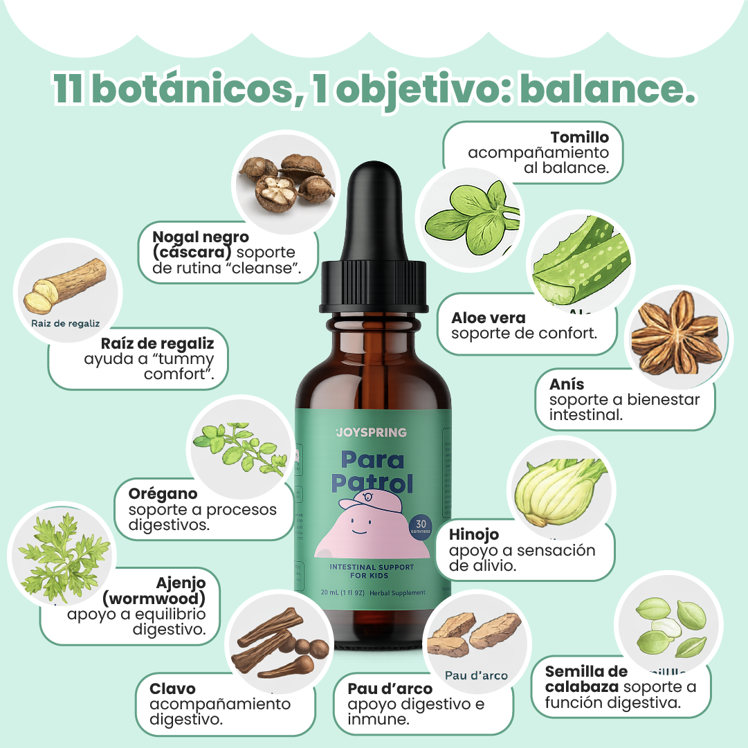 Joyspring ParaPatrol Apoyo Digestivo