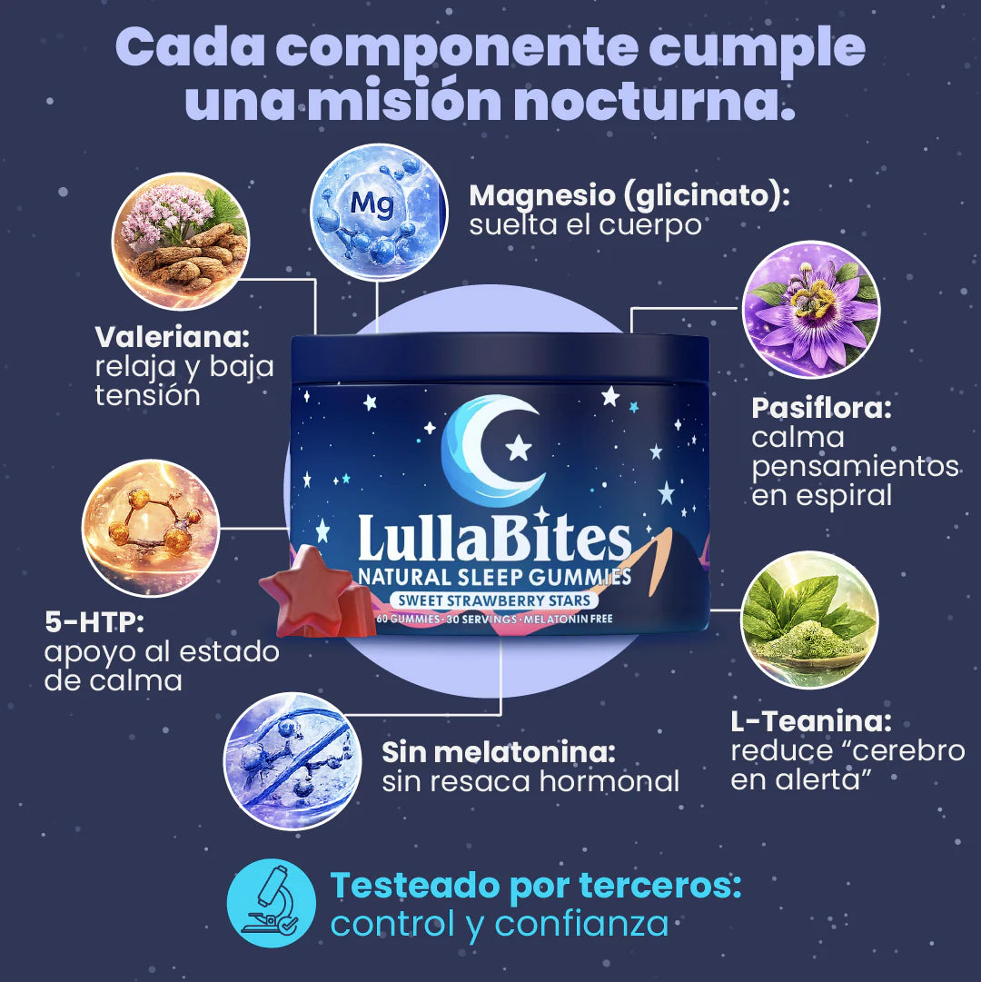 LullaBites™ Gomitas para Dormir