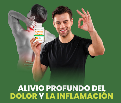Turmeric Curcumin® - 120 Capsulas de Cúrcuma - UPSELL